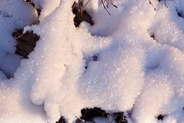 Gekristalliseerde sneeuw van Jan Maur