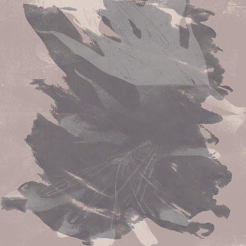 Minimalistisch abstract in neutrale kleuren