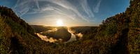 Sonnenaufgang an der Saarschleife