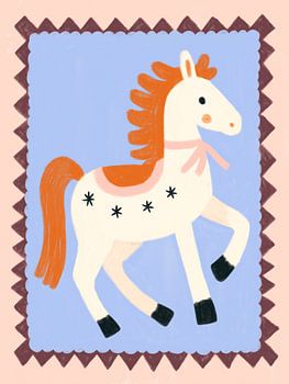Das verspielte Pony – Ein bezauberndes Kinderzimmer im Folk-Art-Stil