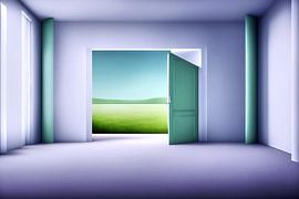 Inviting entrance gate by Frank Heinz