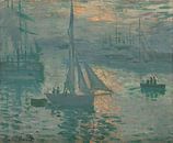 Opkomende zon van Claude Monet van Schilders Gilde thumbnail