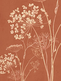 Wilde bloemen II van Thing Design