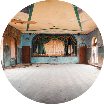 Verlaten Theater in Verval.