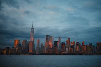 New Yorker Skyline vom Liberty State Park aus