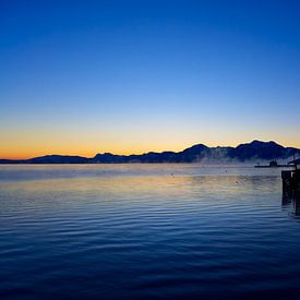 Morning calm on the lake by artpictures.de