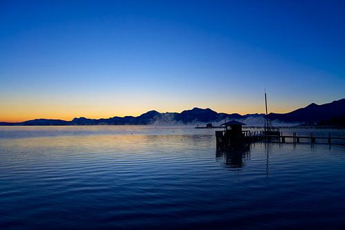 Ochtendrust op het meer
