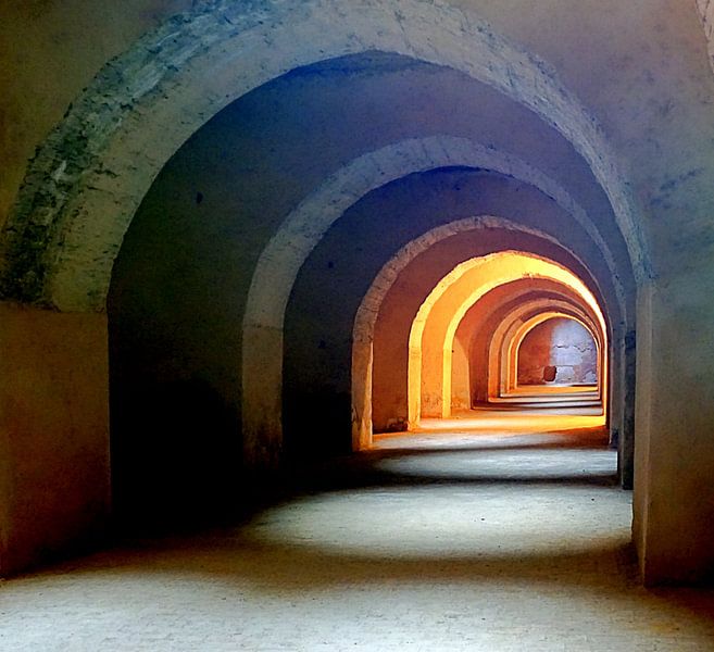 Licht am Ende des Tunnels von joyce kool