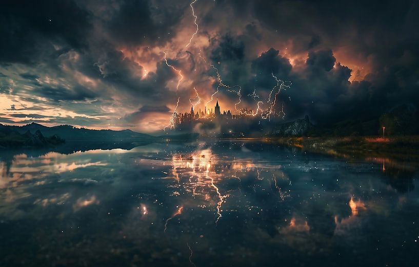 Gewitterwolken: Dunkle Vorboten des Sturms von fernlichtsicht