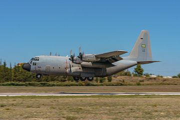 Lockheed C-130 Hercules van Saoedi Arabië. van Jaap van den Berg