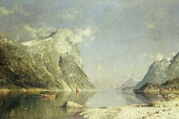 Adelsteen Normann,A Fjord Scene