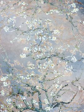 Almond blossom painting pastel - Vincent van Gogh by Evavisser