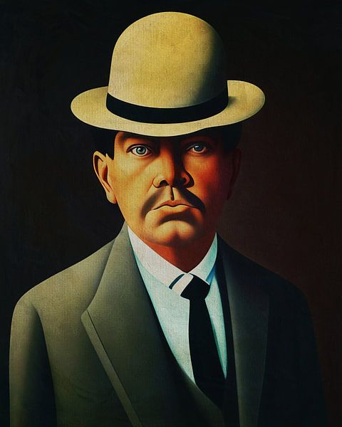 The foreign businessman by Jan Keteleer (JanKé): A Journey Beyond the Canvas