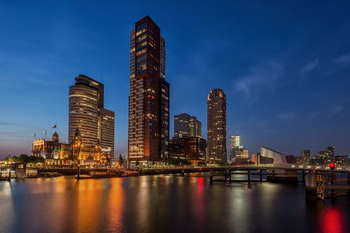 Kop van zuid met Rijnhavenbrug -Rotterdam