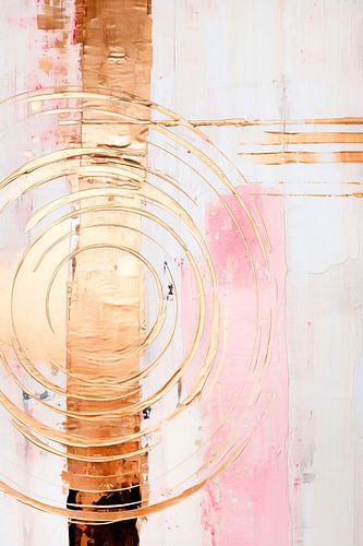 ABSTRACT KUNST Echo's van luxe