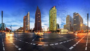 Potsdamer plein Berlijn van Frank Herrmann