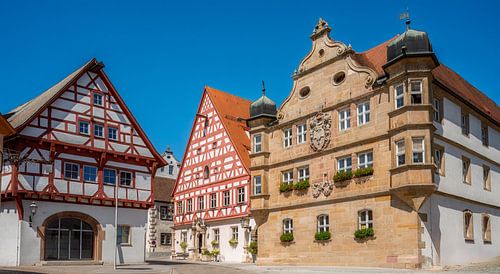 Historisch oud stadscentrum van Wolframs-Eschenbach