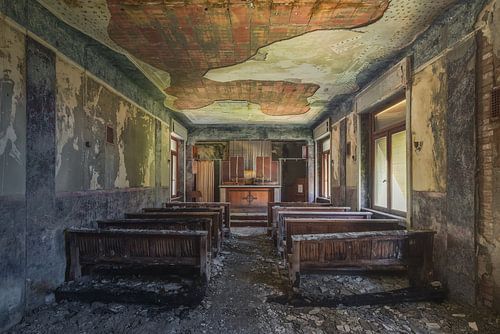 Een kapel gelegen in een Kostschool