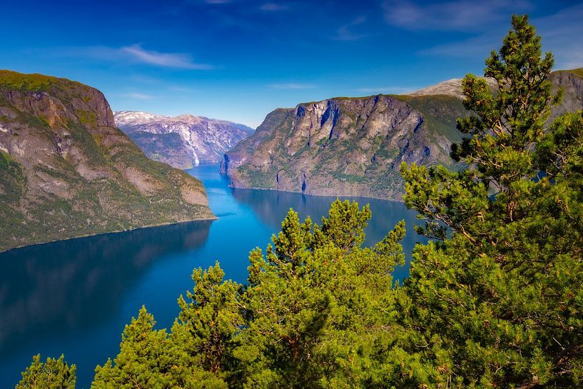 Norwegen Aurlandfjord von Freddy Hoevers