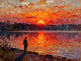 Der letzte Blick auf die Sonne