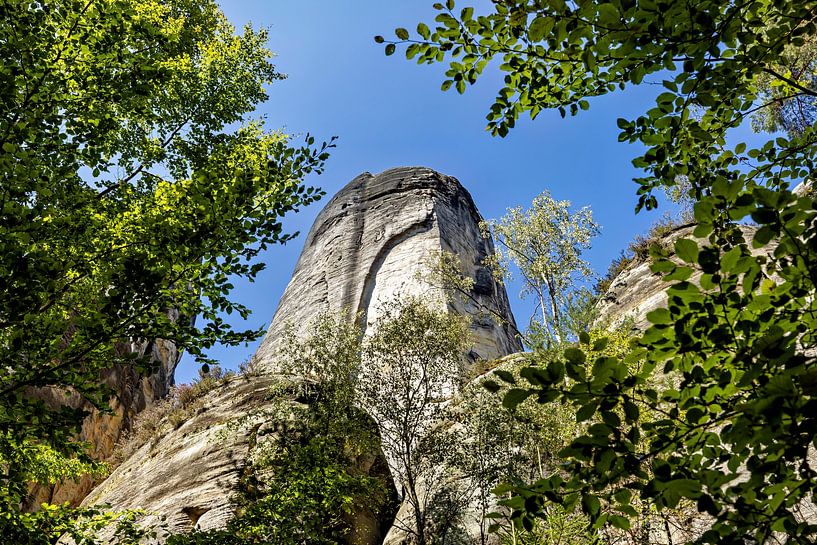 Die Weckelsdorfer Felsenstadt bei Aderbach von Roland Brack