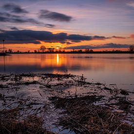 Prächtiger Sonnenuntergang von Rik Zwier