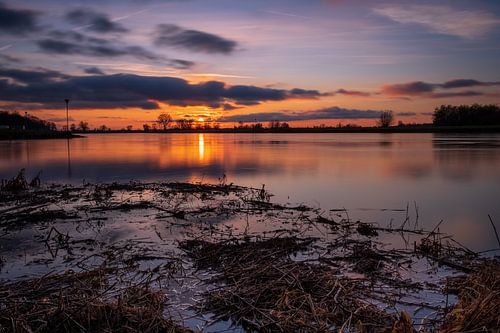 Splendide coucher de soleil sur Rik Zwier