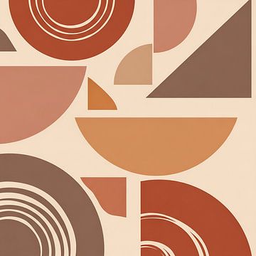 Triptych Minimalist Desert Harmony Wall Art