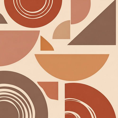 Triptychon Minimalistische Wüste Harmonie Wandkunst