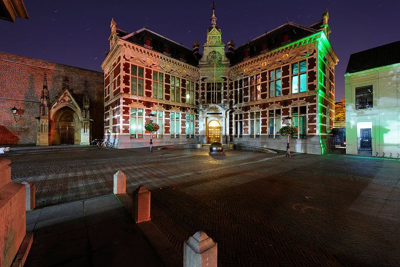 Das Akademiegebäude in Utrecht von Donker Utrecht