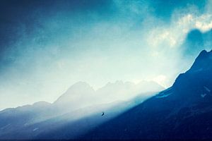 Blaue Berge - Sonnenaufgang Alpen