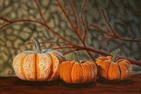 Still life pumpkins