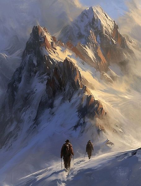 Abenteuer im Winter von fernlichtsicht