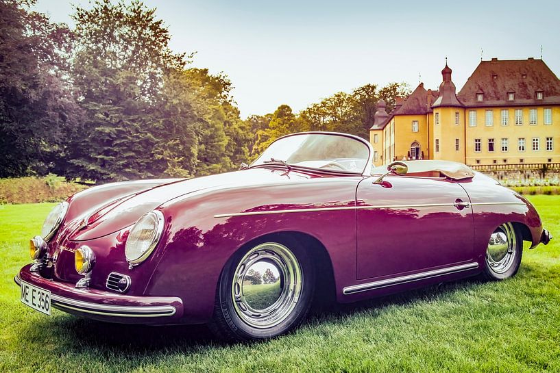 Porsche 356 Speedster klassieke sportwagen van Sjoerd van der Wal Fotografie