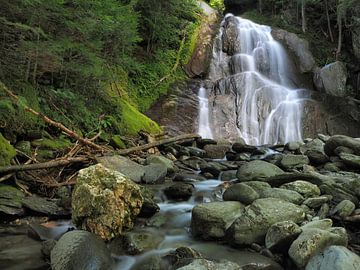 Moss Glen Falls in het hart van de Green Mountains, Vermont, USA