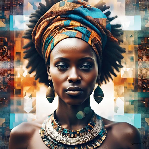 Art Fusion - African by Johannas Art Creations