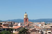 Uitzicht over Saint Tropez
