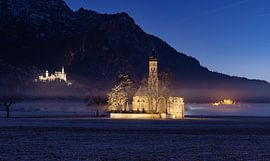 Sankt Coloman, Neuschwanstein, Hohenschwangau in einem Bild von Thomas Rieger