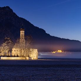 Sankt Coloman, Neuschwanstein, Hohenschwangau in einem Bild von Thomas Rieger