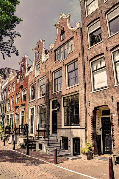 Jordaan Bloemgracht Amsterdam Nederland Oud van Hendrik-Jan Kornelis