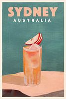 Sydney Australien Cocktail Bar Dekoration