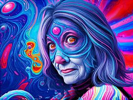 Grandma's Psychedelic Adventure II von DeVerviersBelgium