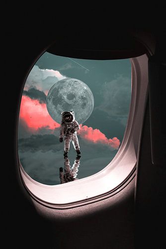 astronaut by Poster Art Shop