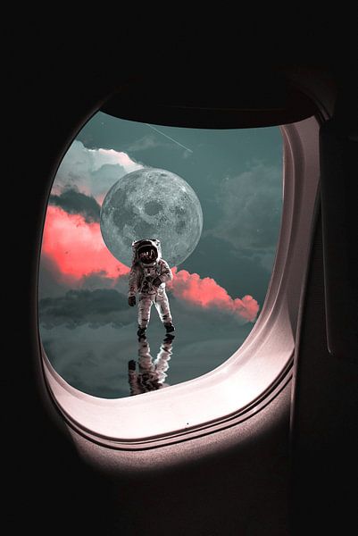 astronaute par Felix Brönnimann