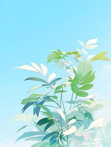 botanische Blumenpflanze