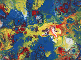 Fluid Art No. 87 by GreenART by Hubert Fenzl