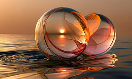 Autumn Sunset by Jacky