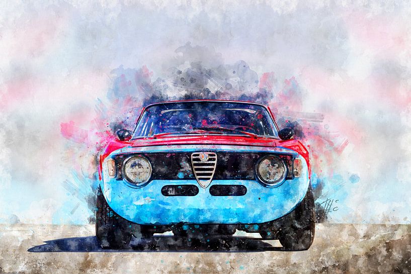 Alfa Romeo Giulia Sprint GTA par Theodor Decker