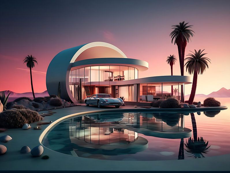 Vintage Los Angeles par PixelPrestige