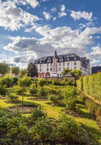 Rosengarten vor dem Residenzschloß Idstein
